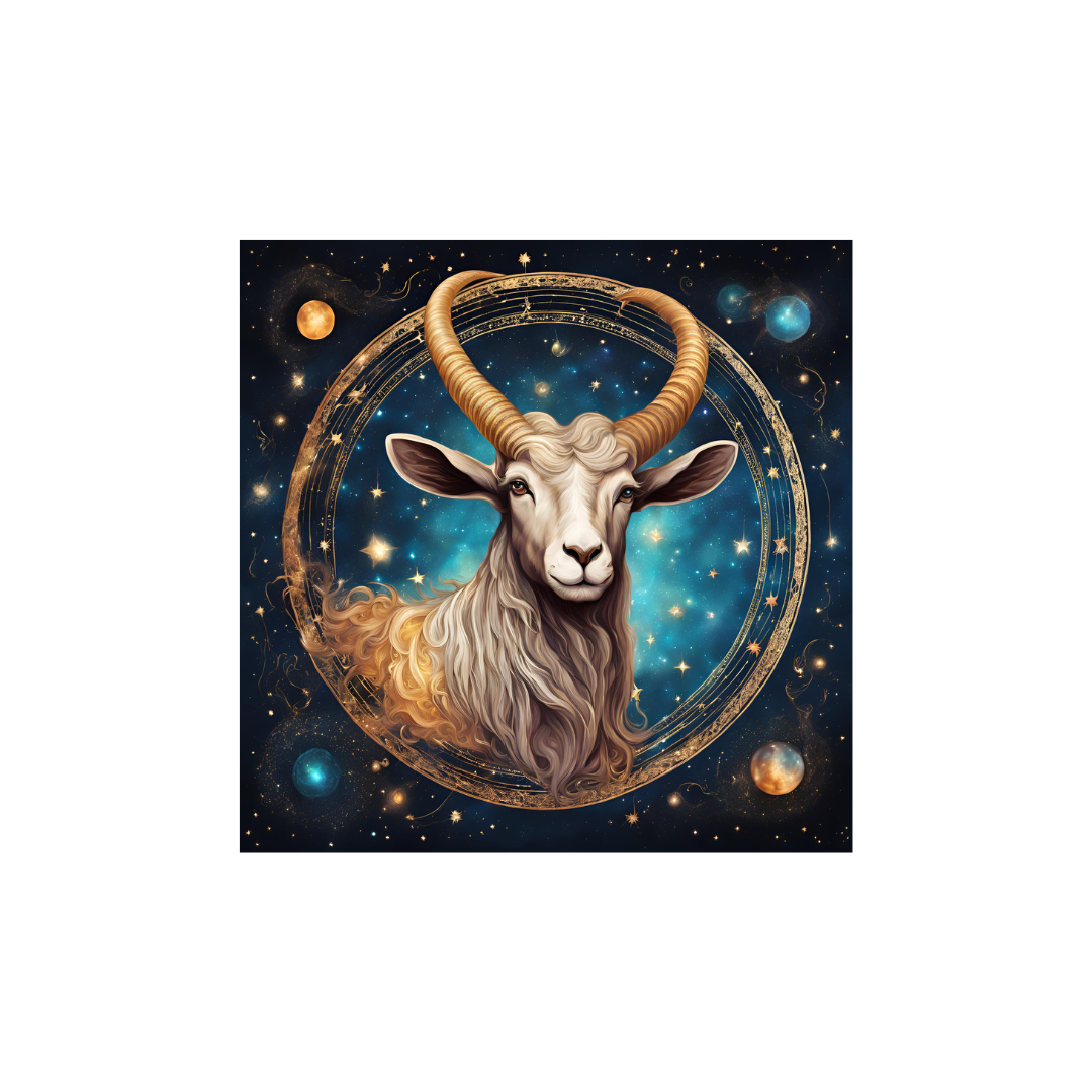 Capricorn zodiac artwork