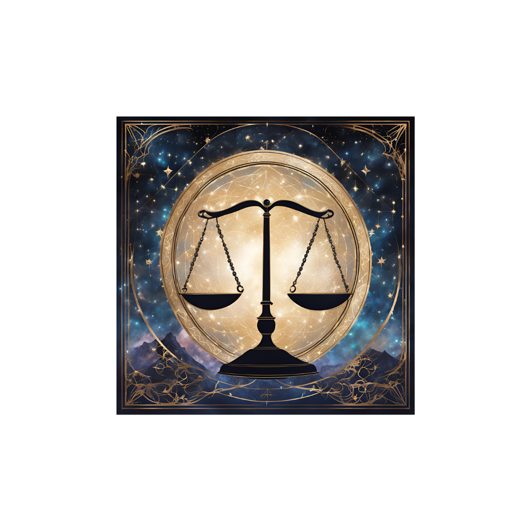 Libra zodiac artwork