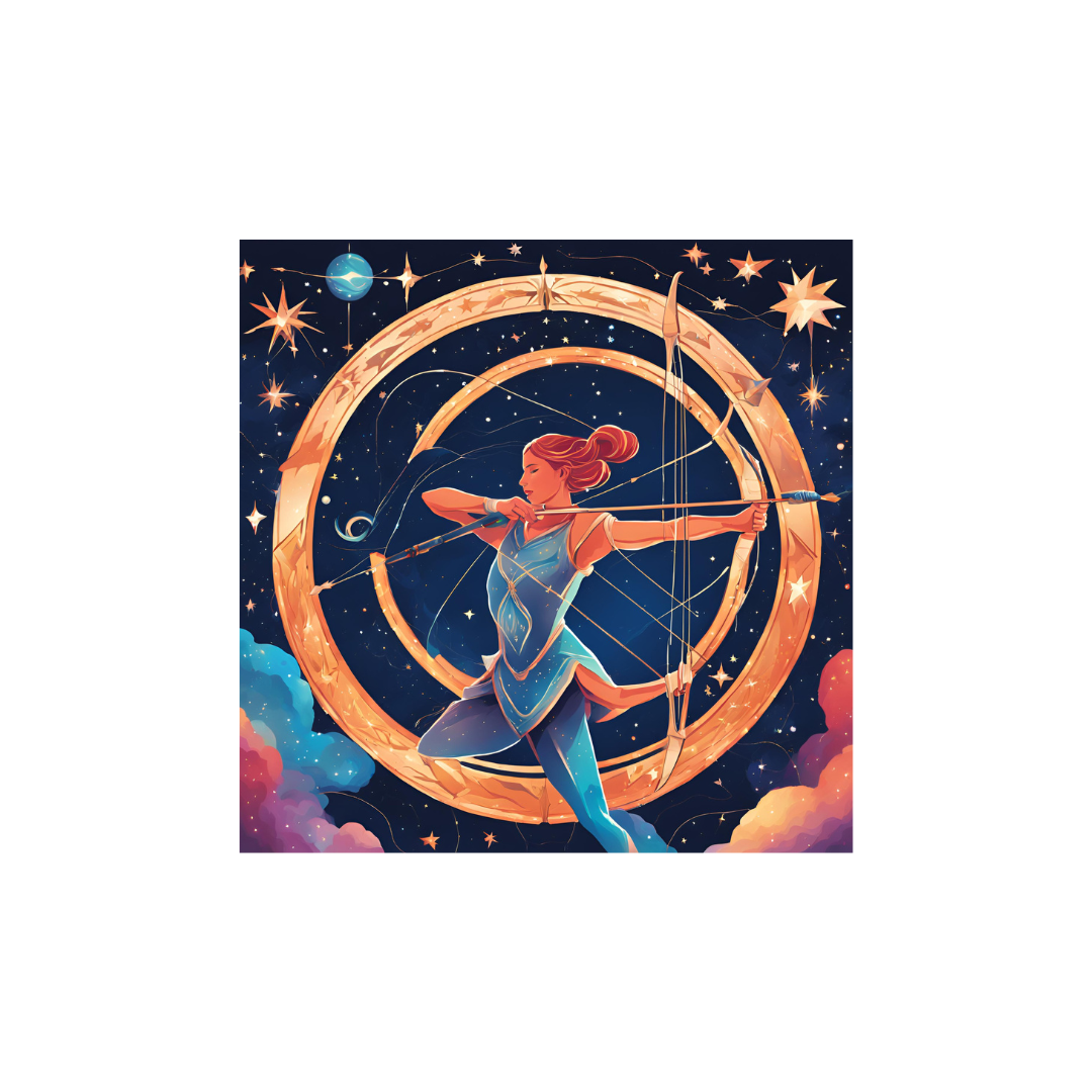 Sagittarius zodiac artwork