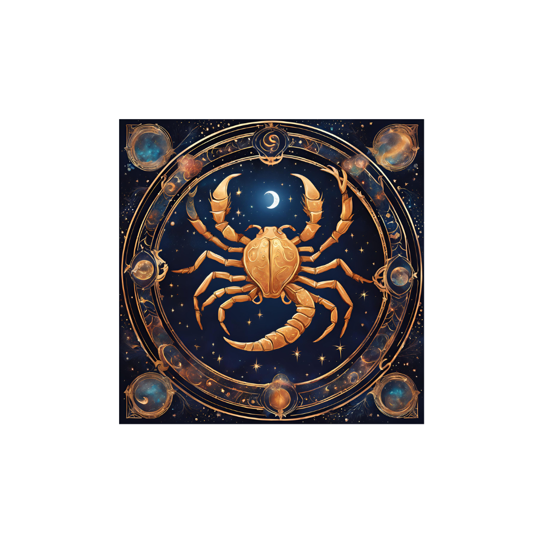 Scorpio zodiac artwork