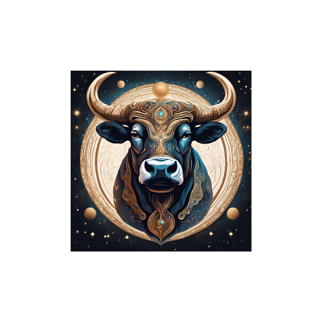 Taurus zodiac artwork